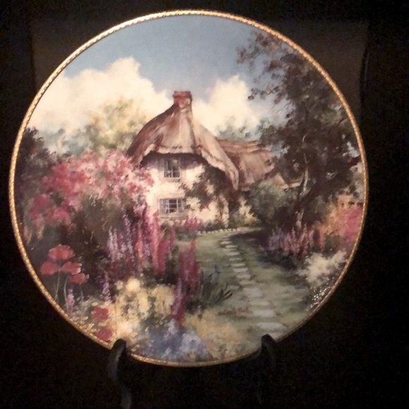 Collectible Plate- Upper Chute by Marty Bell - Picture 3 of 3